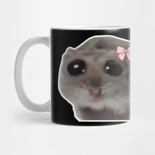 Sad Hamster Meme trauriger Hamster Mug